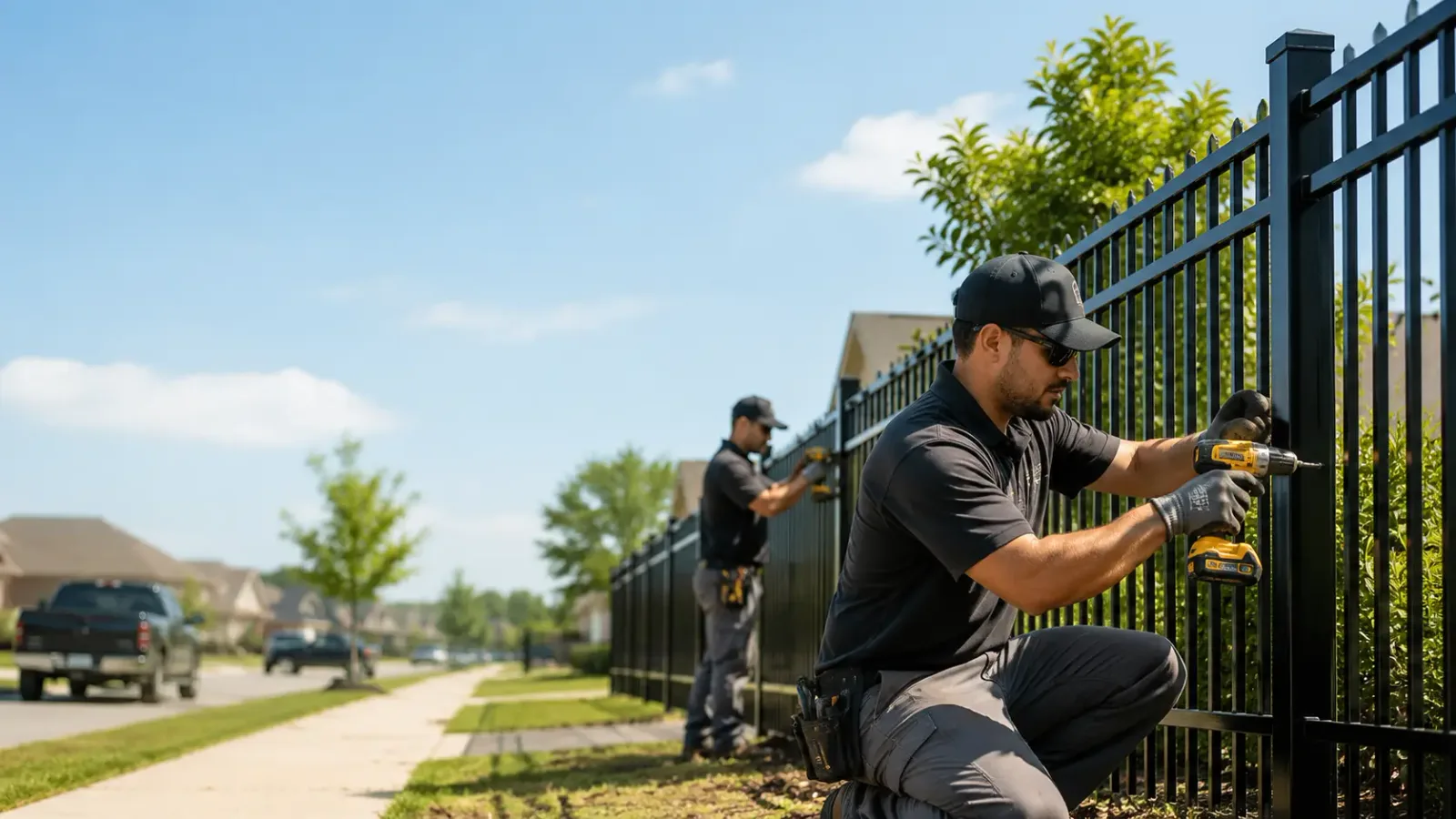Metal Fence Installation in Sailor Springs, IL
